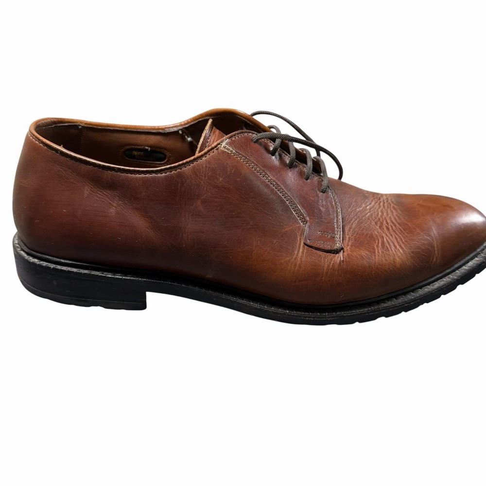 ALLEN EDMONDS BLACK HILLS BROWN GENUINE LEATHER LACE UP SHOES SIZE 13 - Picture 7 of 10